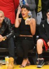 Rihanna - New York Knicks vs. Los Angeles Lakers Game in Los Angeles - December 25, 2012